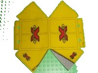LEGO onderdeel Cloth Tent, Extreme Team Pattern tentex