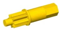 LEGO part Bionicle Gear 8 Tooth with Rhotuka Spinner Rod 2.5L x1307