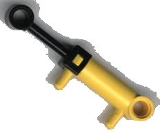 LEGO onderdeel Pneumatic Cylinder with 2 Inlets Small (32mm) (x189c01)