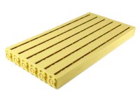 LEGO part Scala Wall, Vertical Grooved 12 x 2 x 20 6789c01