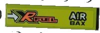 LEGO onderdeel Tegel 1 x 4 met 'XR FUEL' en 'AIR BAX' Patroon Model Rechterkant (Sticker) - Set 8186 2431pb0186R