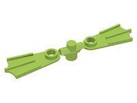 LEGO part Chaussures Minifigurine Palmes, 2 sur Grue 2599sprue