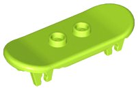 LEGO onderdeel Minifigure, Utensil Skateboard Deck (42511)