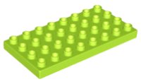 LEGO part Duplo, Plate 4 x 8 4672