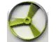 LEGO part Bionicle Rhotuka Spinner (Propeller / Rotor) with Code on Side and Marbled Pearl Light Gray Pattern 50899pb02
