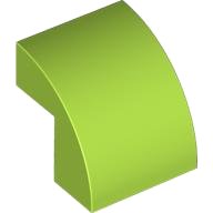 LEGO part Slope, Curved 2 x 2 x 1 2/3 (7527)