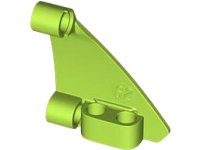 LEGO onderdeel Technic, Panel Curved #62 5 x 4 Tapered Right 80274
