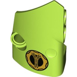 LEGO part Technic, Panel Fairing # 1 Small Smooth Short, Side A with Lamborghini Fuel Cap Pattern (87080pb051)