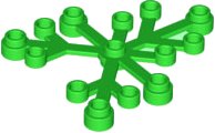 LEGO part Plant Leaves 6 x 5 2417