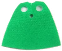 LEGO onderdeel Minifigure Cape Cloth, Standard - Traditional Starched Fabric - 4.0cm Height 522