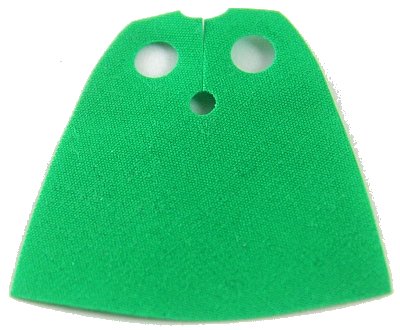 LEGO onderdeel Minifigure Cape Cloth, Standard - Traditional Starched Fabric - 4.0cm Height (522)