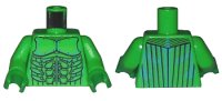 LEGO part Torso Spider-Man Green Goblin Pattern / Bright Green Arms / Green Hands 973px155c01