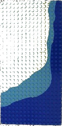 LEGO onderdeel Baseplate 16 x 32 with Beach Pattern (3857px1)