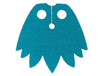 LEGO onderdeel Minifigure Cape Cloth, 7 Points - Spongy Stretchable Fabric 103436