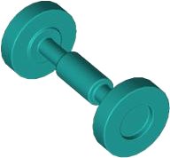 LEGO part Rad Skateboard / Roller (2496)