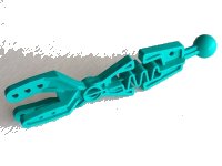 LEGO part Technic Bras Throwbot Fourchu avec Centre Flexible et Rotule 32168