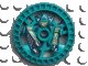 LEGO onderdeel Technic, Schijf 5 x 5 - RoboRider Talisman Wiel, Stunner Mold met Robot Patroon 32359pb01