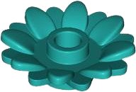 LEGO part Plant Flower 2 x 2 Round with 16 Petals (Sunflower) with Open Stud 6901