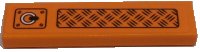 LEGO part Baldosa 1 x 4 con Patrón de Placa de Rodadura y Anillo (Adhesivo) - Set 60166 2431pb0500