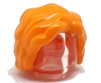LEGO part Minifigure, Hair Short and Bushy, Parted on Left 38798