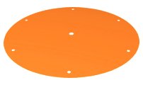 LEGO part Cloth Parachute Canopy Round with 7 Holes (43364)
