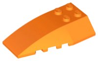 LEGO part Wedge 6 x 4 Triple Curved 43712