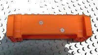 LEGO part Crane Section 4 x 12 x 3 with 8 Pin Holes with 2 Bullet Holes Pattern (Stickers) - Set 7709 52041pb007