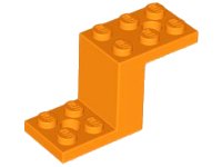 LEGO part Bracket 5 x 2 x 2 1/3 with 2 Holes and Bottom Stud Holder 76766