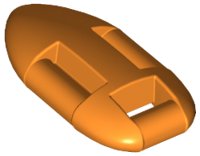 LEGO part Minifigure, Utensil Lifeguard Float - Solid Back (90395)