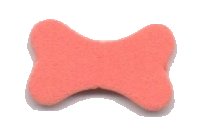 LEGO onderdeel Foam Scala Bone, Medium #3150 bb0224