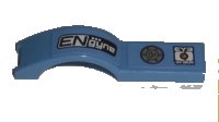 LEGO part Vehicle, Mudguard 1 x 4 1/2 with 'ENgyne' and 'EYEWEAR' Pattern Model Right Side (Stickers) - Set 8193 50947pb009R