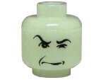 LEGO onderdeel Minifigure, Head Male HP Snape with Arched Eyebrow and Squint Pattern (3626pb0002)