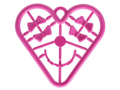 LEGO onderdeel Belville, Clothes Accessories - Complete Sprue - Small Bows & Hair Band (6176)