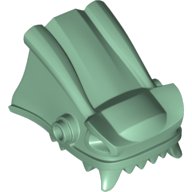 LEGO part Dragon Head (Ninjago) Jaw Upper Snout with Fangs and 2 Studs (24232)