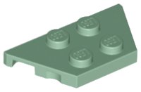 LEGO part Wedge, Plate 2 x 4 51739