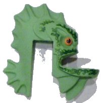 LEGO part Minifigure, Head, Modified Barracuda Pattern 93148pb01