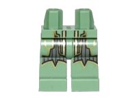LEGO part Hips and Legs with SW Satele Shan Armor Pattern 970c00pb0193
