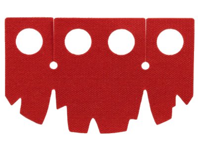 LEGO part Minifigure Skirt Cloth, Tattered Uneven Ends (110633)