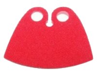 LEGO part Minifigure Skirt Cloth Long Half 14320