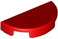 LEGO onderdeel Tegel, rond 1 x 2 half 1748