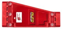 LEGO part Technic, Piastra Pannello 5 x 11 x 1 Smussato con 'AUTO TRANSPORT', Triangolo Bianco e Modello Cabina Lato Anteriore Destro (Adesivo) - Set 42098 18945pb016R