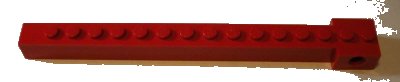 LEGO part Crane Arm Outside, Narrow (2350a)