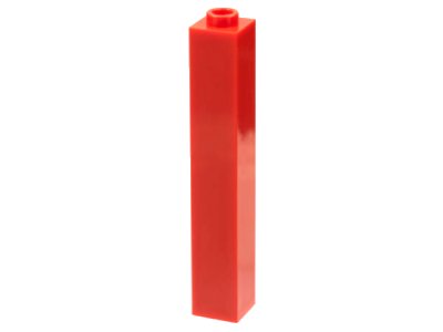 LEGO part Stein 1 x 1 x 5 - blockiert offener Stift oder hohler Stift (2453a)