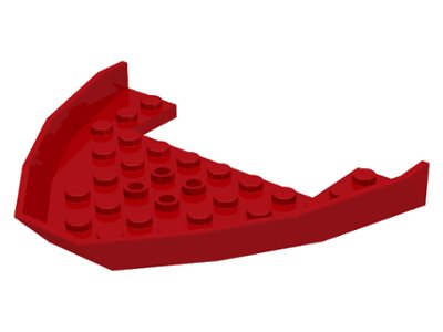 LEGO onderdeel Boat, Bow Top 8 x 10 x 1 (2623)