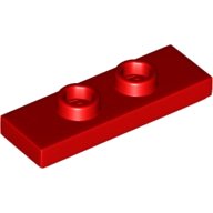 LEGO part Plate, Modified 1 x 3 with 2 Studs (Double Jumper) 34103