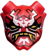 LEGO part Minifigure, Visor Mask Ninjago Oni with Mask of Vengeance Pattern 35636pb03