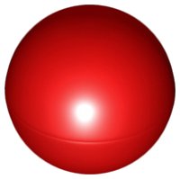 LEGO onderdeel Ball, Hard Plastic 52mm D. (Duplo Ball for Ball Tube) 41250