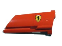 LEGO part Technic, Panel Fairing #20 Large Long, Small Hole, Side A with Ferrari Logo Pattern (Sticker) - Set 8674 44350pb021