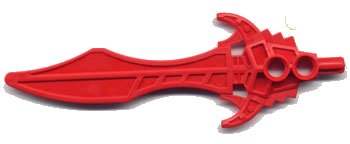 LEGO part Large Figure Weapon, Sword Vladek with Axle (47461)