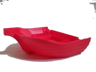 LEGO onderdeel Boat, Hull Giant Bow 19 x 22, Base (47980)